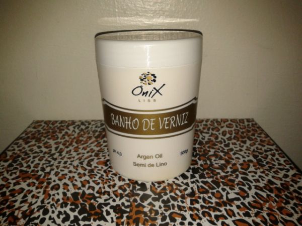 Banho de Verniz Argan - Hidratação